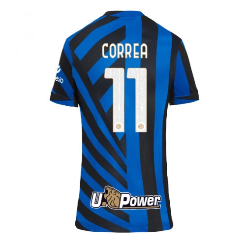 Dres Inter Milan Joaquin Correa #11 Domaci za Žensko 2024-25 Kratak Rukav